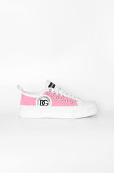 Dolce & Gabbana Portofino Kanvas Sneaker Pembe beyaz - 38